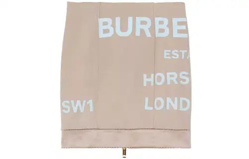 Burberry Horseferry print mini skirt