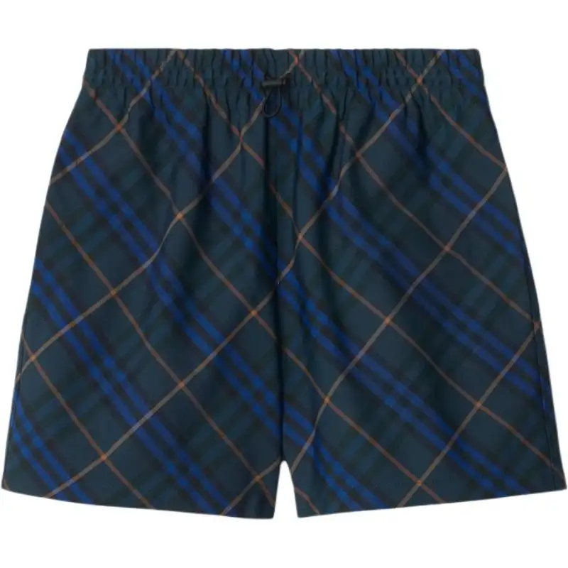 Burberry check-pattern shorts