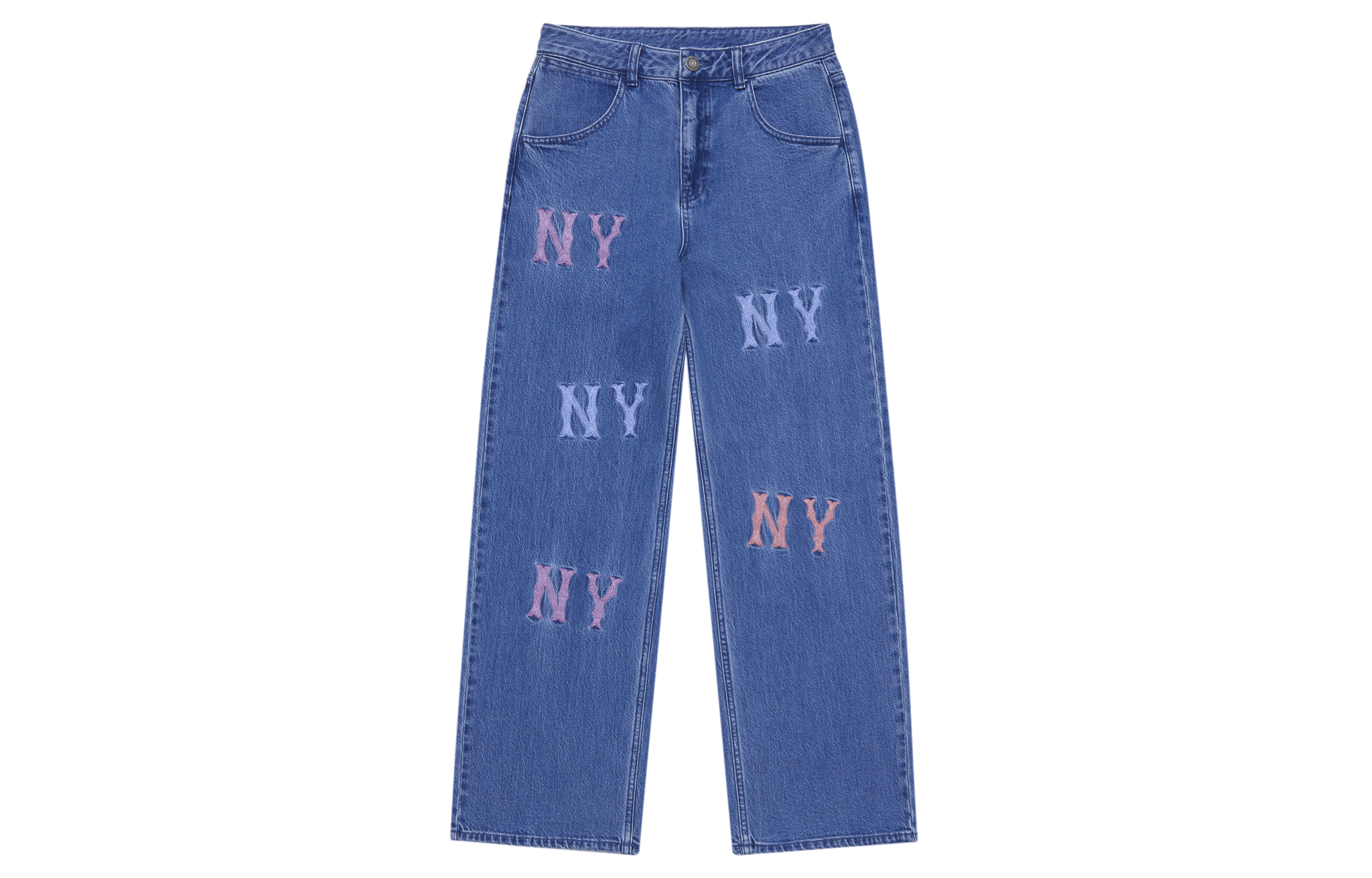 Женские джинсы MLB New York Yankees (индиго)