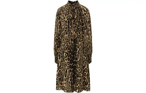 Burberry FW23 Long Sleeved Dress Women's Brown