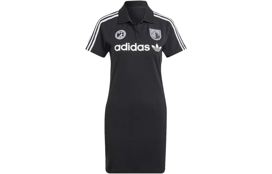 Adidas Originals Short Sleeved Dress Women's Black