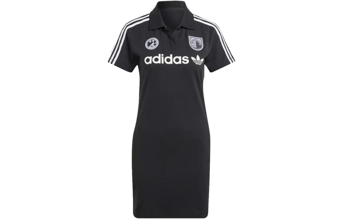 Adidas Originals Short Sleeved Dress Women's Black