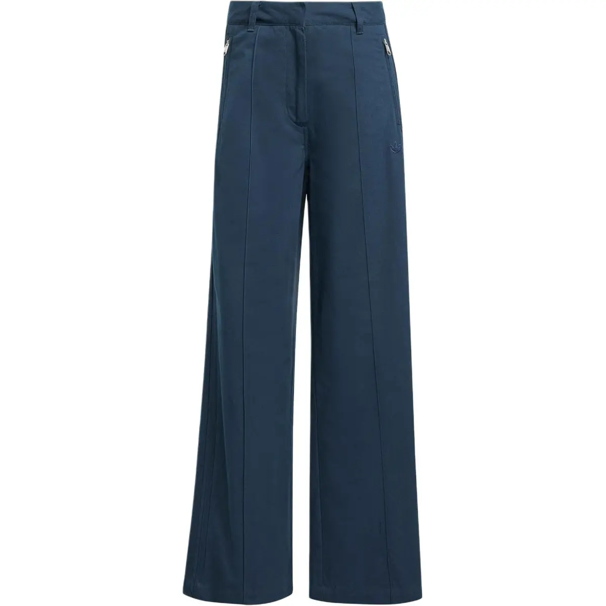 Adidas Originals Premium Essentials CHINO TROUSERS Knitted Sweatpants Women's Dark Blue