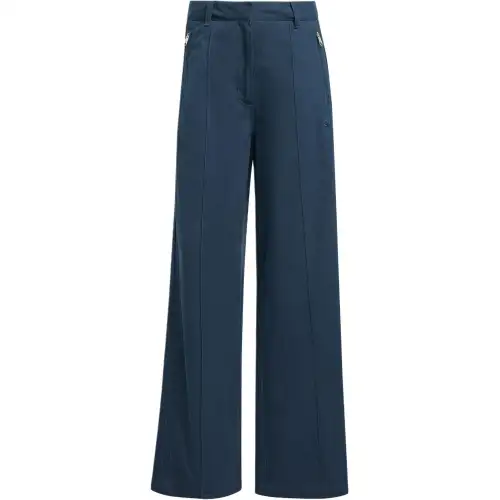 Adidas Originals Premium Essentials CHINO TROUSERS Knitted Sweatpants Women's Dark Blue