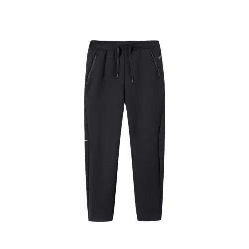 Anta Variety Training Collection Knitted Sweatpants Women's Basic Black