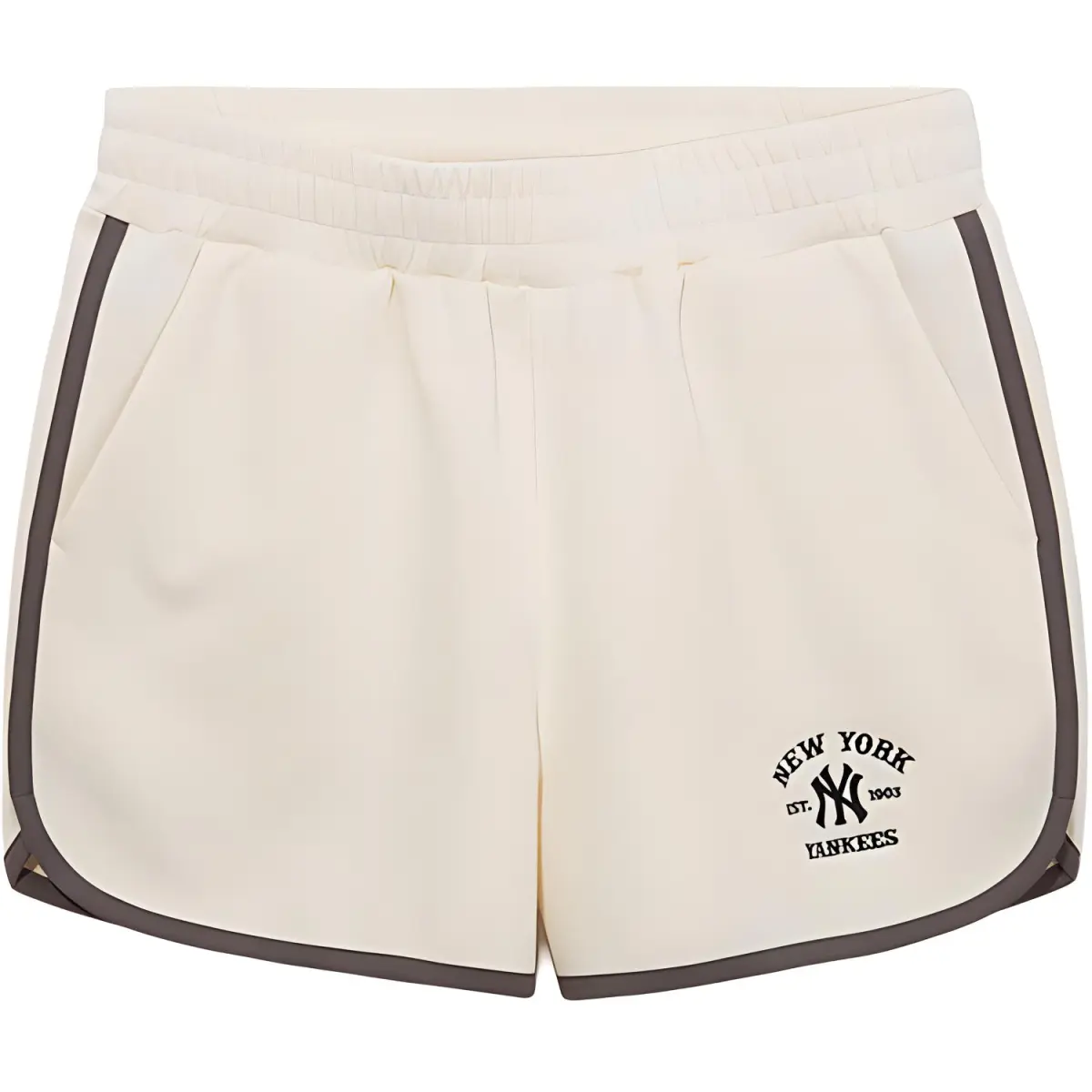 New Era SS25 Casual Shorts Women's Ivory White