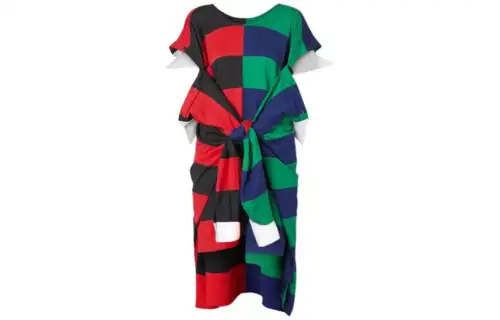 Burberry Sleeveless Dress Women's Multicolor