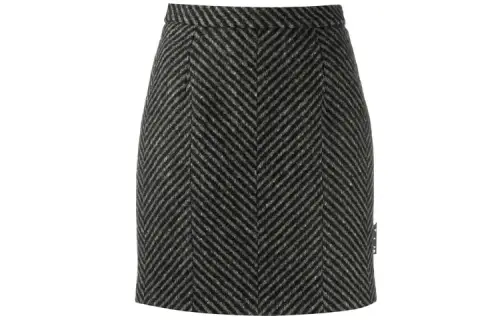 OFF WHITE Twill Mini Skirt