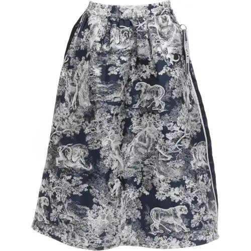 DIOR Quarterly New Products FW21 Casual Long Skirt Women's Black