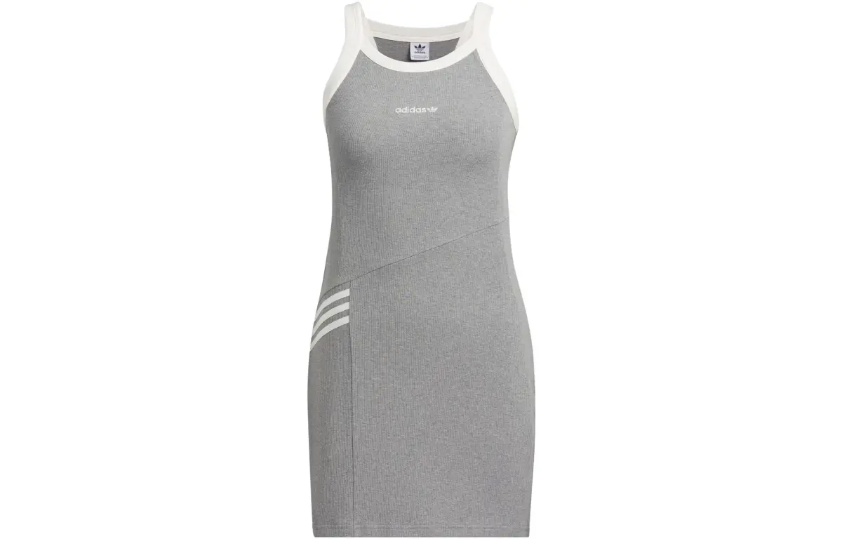 Adidas Originals Spice Girls Sleeveless Dress Women's Basic Heather Gray