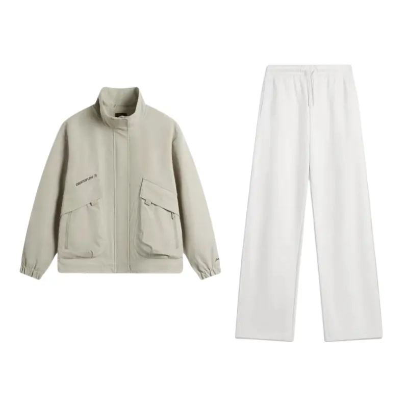 Li Ning Casual Suits Women's Stand Collar Moderate Other