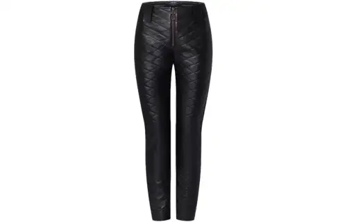 Lv Malletage Leather Pants