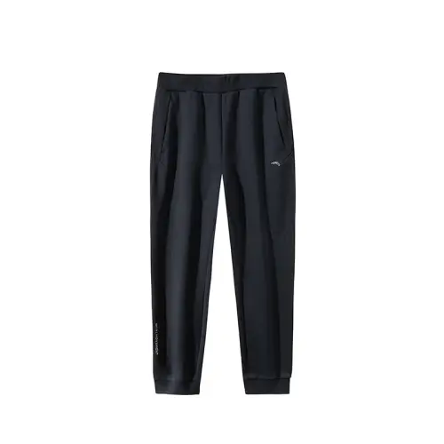 Anta Variety Training Collection Knitted Sweatpants Women's Basic Black