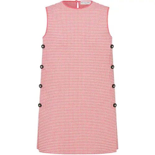 DIOR DIORIVIERA FW24 Sleeveless Dress Women's Candy Pink