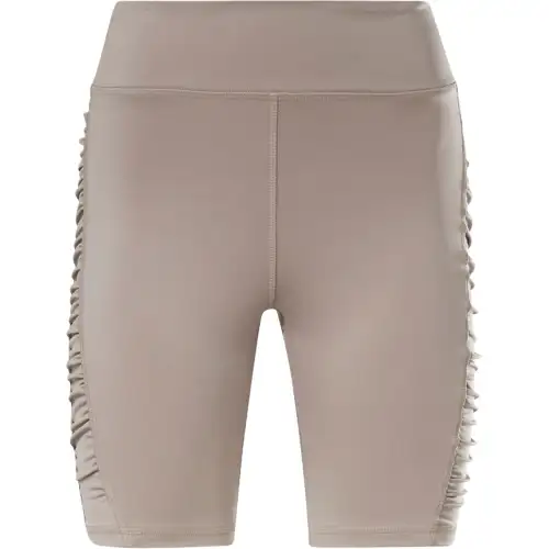 Reebok Studio Ruched High Rise Legging Leggings Women's Boulder Gray