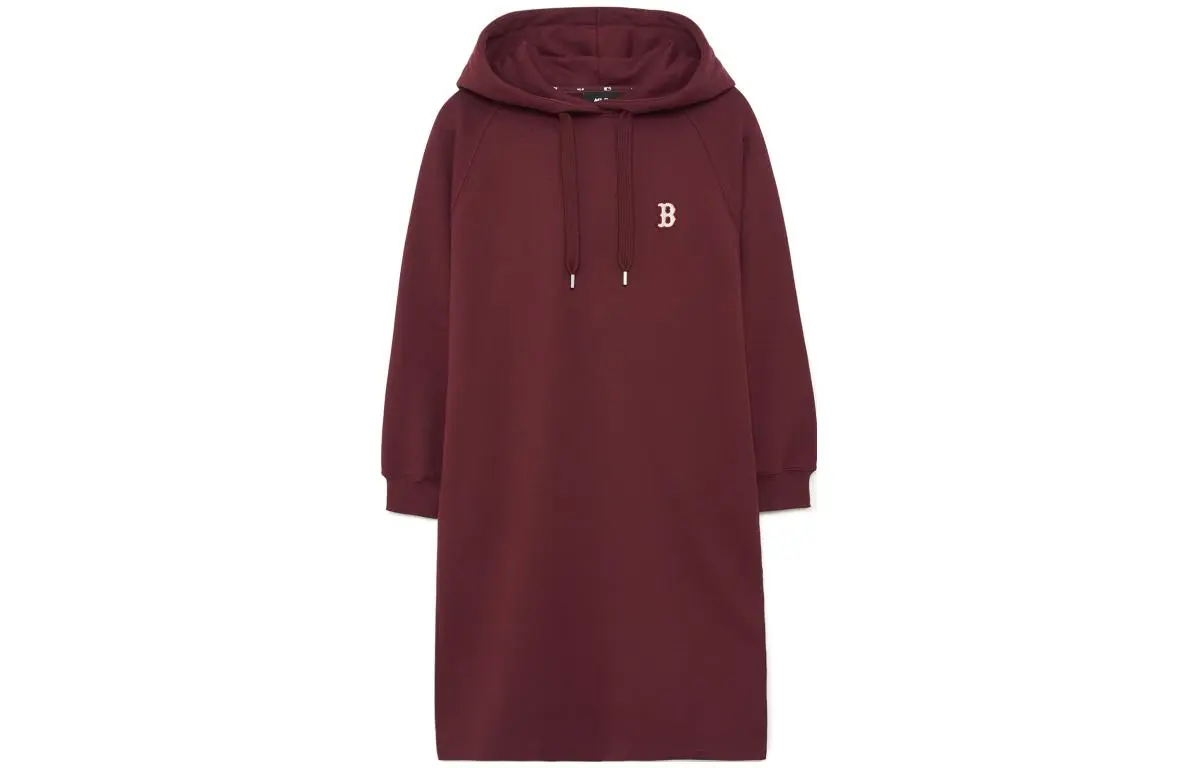 MLB Long Sleeved Dress Women's Burgundy