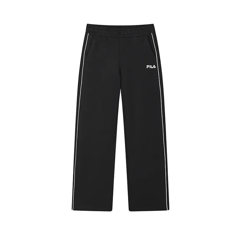 FILA ORIGINALE Knitted Sweatpants Women's Jet Black