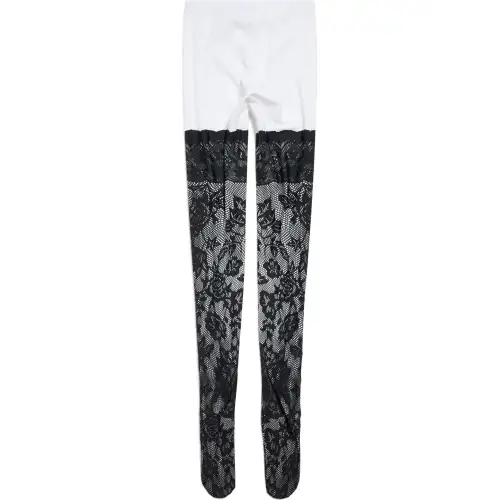 Balenciaga FW24 Leggings Women's Black White