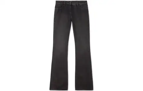 OFF-WHITE slim-leg flared jeans
