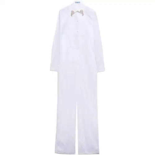 PRADA Jumpsuits Women's White Jumpsuit
