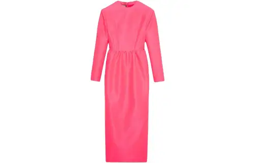 GUCCI SS23 Long Sleeved Dress Women's Pink