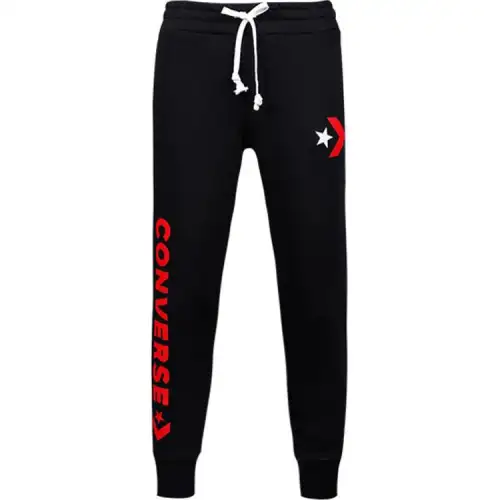 Converse Star ChevronSignature Knitted Sweatpants Women's Black