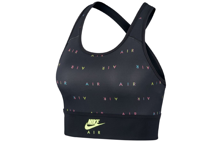 Женский спортивный топ Nike Air Swoosh (черный)