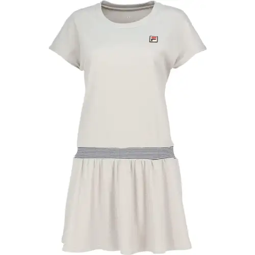 FILA Short Sleeved Dress Women's Gray White