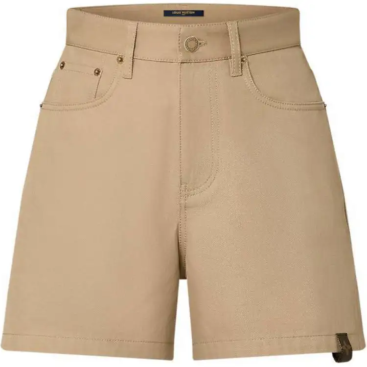 LOUIS VUITTON Straight-Cut Gabardine Shorts