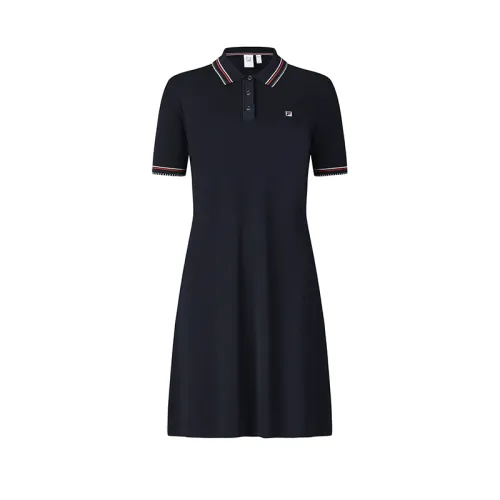 FILA Short Sleeved Dress Women's Royal Blue