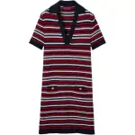 GUCCI Short Sleeved Dress Women's Red