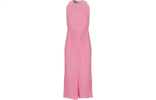 PRADA Roundneck Ruched Dress