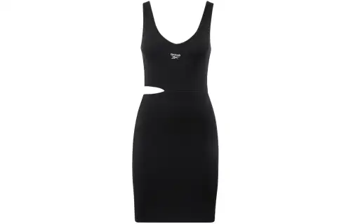 Reebok CL WDE SLIM DRESS Sleeveless Dress Women's Black