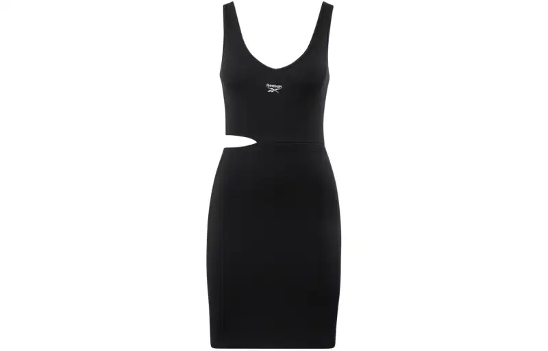 Reebok CL WDE SLIM DRESS Sleeveless Dress Women's Black