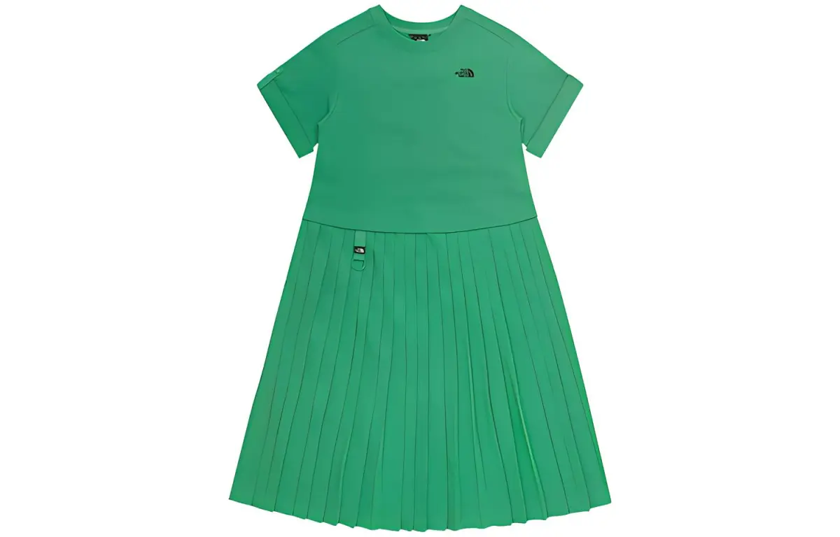 THE NORTH FACE Urban Exploration Short Sleeved Dress Women's Green