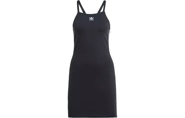 Adidas Originals 3-stripe jersey minidress