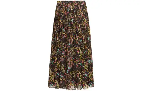 DIOR SS21 Casual Long Skirt Women's Black