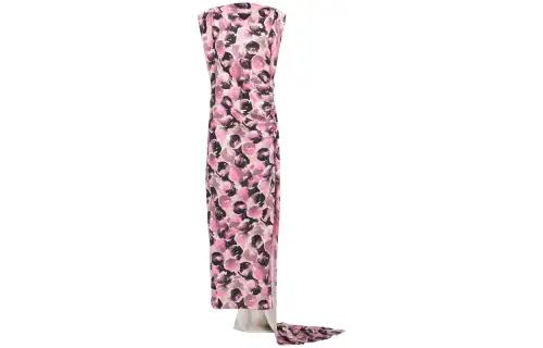 PRADA Sleeveless Dresses Women's Pink Moderate Long