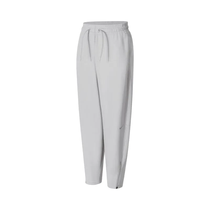 Nike Dri Fit Prima Knitted Sweatpants Women's Light Iron Ore Gray/Black