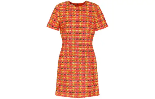 GUCCI Short Sleeved Dress Women's Orange