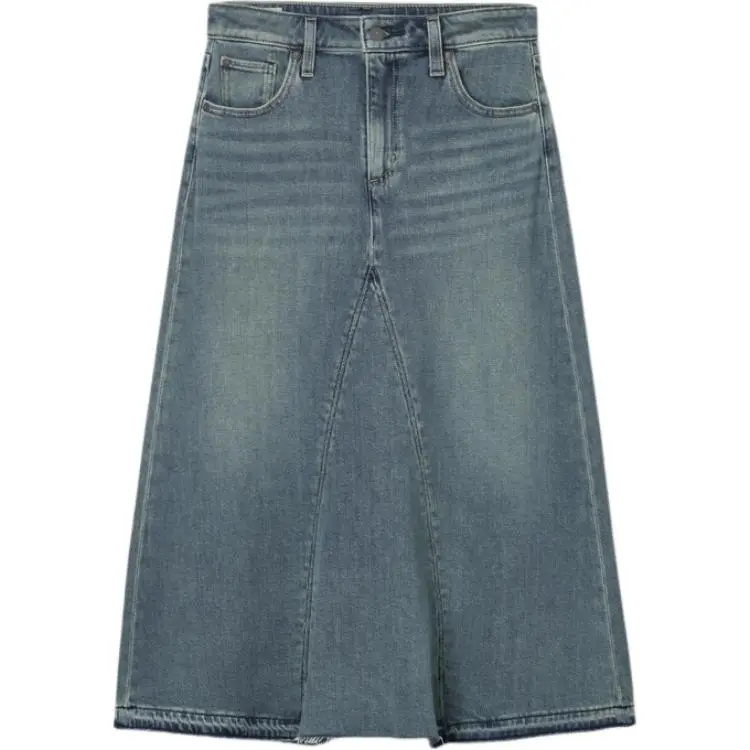Levi's Denim Long Skirt Women's Blue