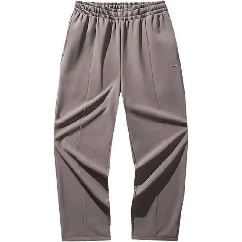 Anta Variety Training Collection Comfortable Casual Minimalist Style Straight Fit Loose Fit Fleece Lined Lace Up