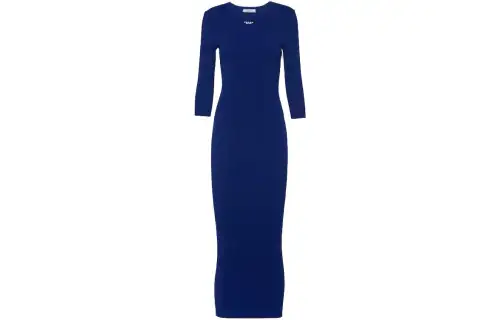 PRADA SS23 Long Sleeved Dress Women's Blue