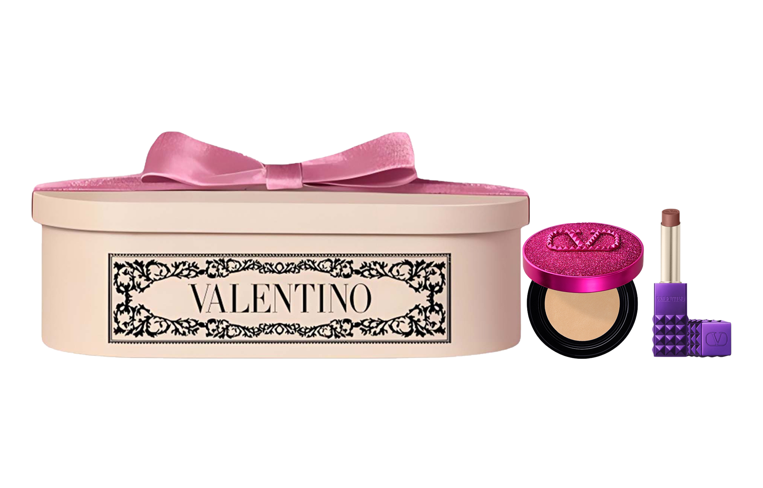 Набор косметики Valentino Cushion & Lipstick Set (14.3 г)