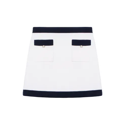 MIU MIU Casual Short Skirts Women's White
