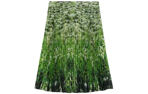 Burberry Casual Long Skirt Women's Green