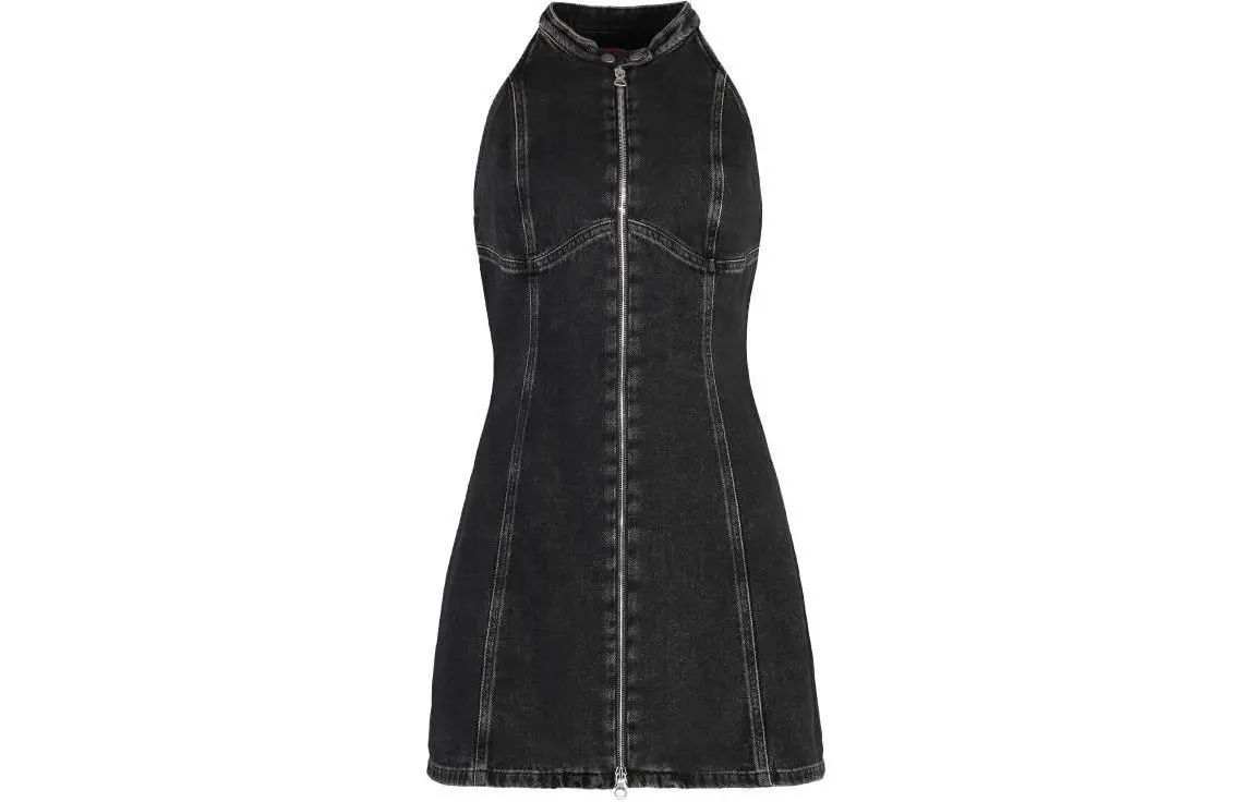 DIESEL Sleeveless Dress Women's Black