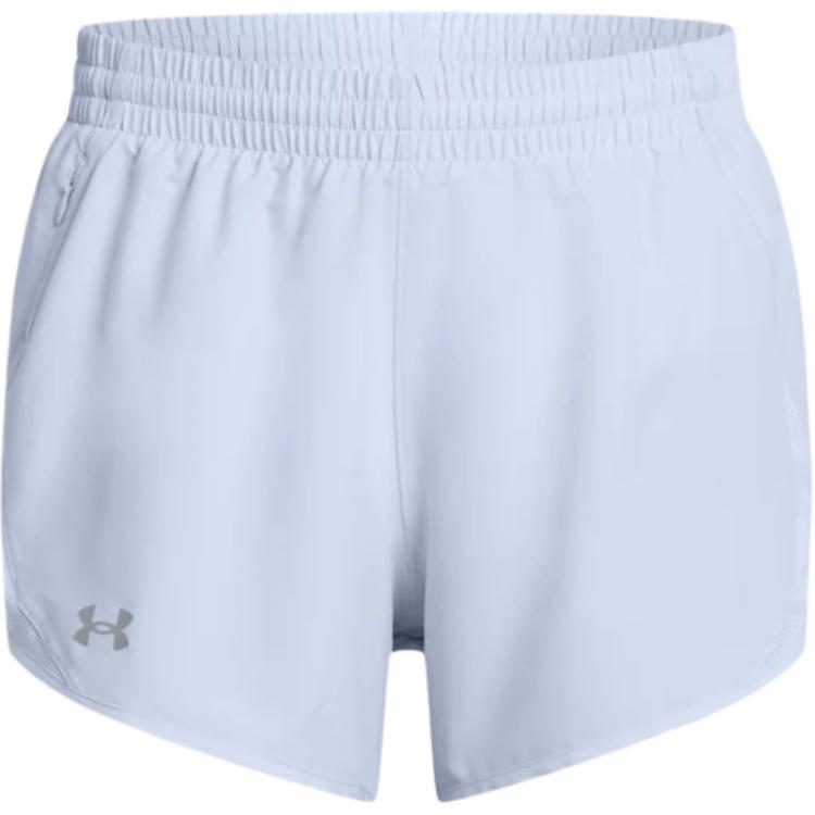 Under Armour Fly by Casual Shorts Women's Rain Cloud Blue