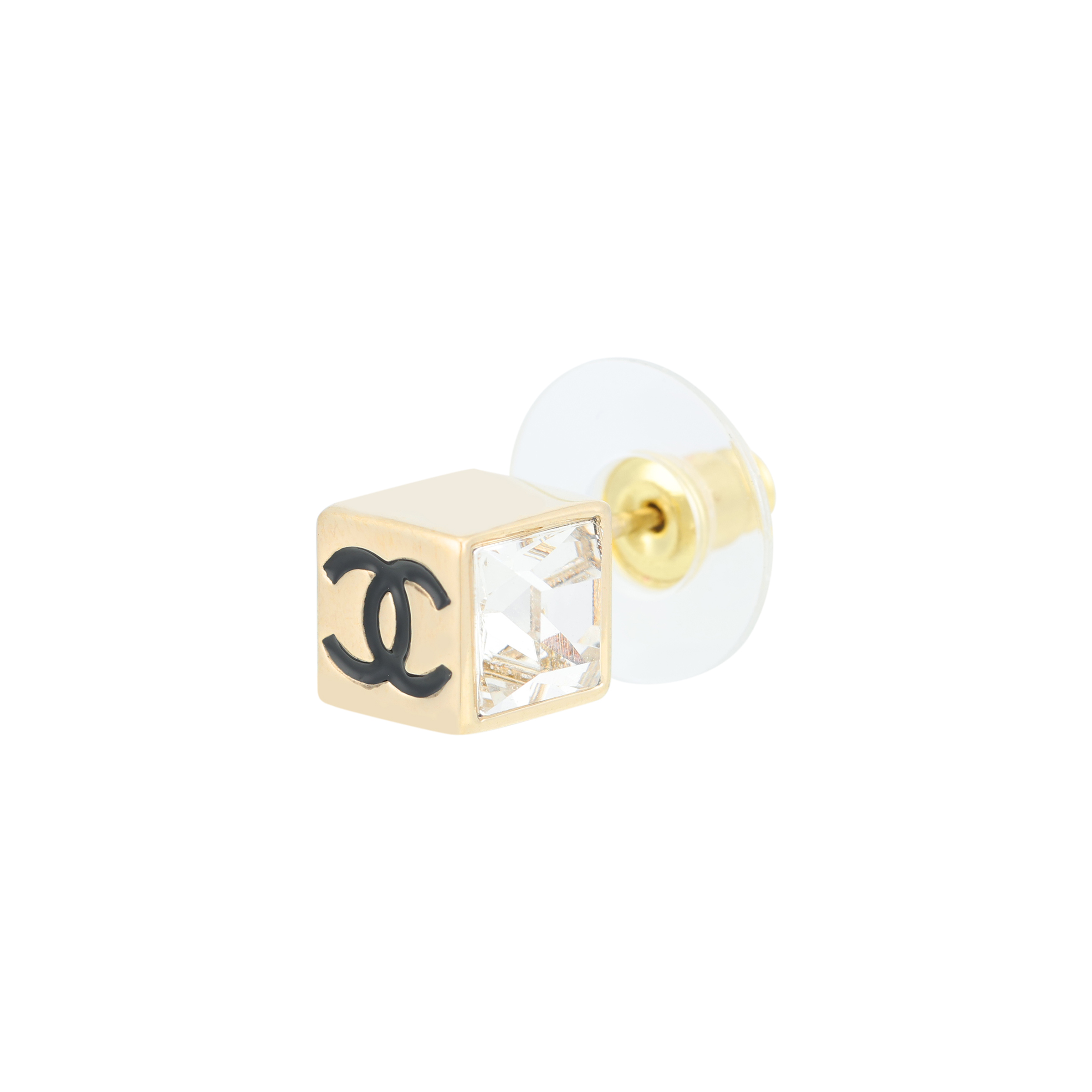 Серьги Chanel 25P (золотые) — фото 3
