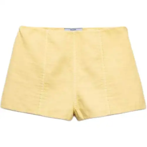 Prada Zip-Up Shorts